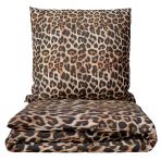 Bettwäsche set "Wild Style". Bettwäsche 140x200, 135/140x200 cm, 155/160x200 cm, 200x200 cm, 200x220 cm, 220x240 cm. Bettwäscheset mit leopardenmuster, das ihrem schlafzimmer mut und eleganz verleiht.