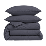 Perkal Bettwäsche „Dark Grey Percale“. Bettwäsche 150x200, 135/140x200 cm, 155x220 cm, 160x200 cm, 180x200 cm, 200x200 cm, 200x220 cm, 220x240 cm. Unifarbene bettwäsche-garnitur in dunkelgrau ohne muster. Perkal Bettwäsche „Dark Grey Percale“. Bettwäsche 150x200, 135/140x200 cm, 155x220 cm, 160x200 cm, 180x200 cm, 200x200 cm, 200x220 cm, 220x240 cm. Unifarbene bettwäsche-garnitur in dunkelgrau ohne muster.