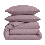 Perkal Bettwäsche „Grape Percale“. Bettwäsche 150x200, 135/140x200 cm, 155x220 cm, 160x200 cm, 180x200 cm, 200x200 cm, 200x220 cm, 220x240 cm. Unifarbene bettwäsche-garnitur in dezentem rosaviolett ohne muster. Perkal Bettwäsche „Grape Percale“. Bettwäsche 150x200, 135/140x200 cm, 155x220 cm, 160x200 cm, 180x200 cm, 200x200 cm, 200x220 cm, 220x240 cm. Unifarbene bettwäsche-garnitur in dezentem rosaviolett ohne muster.