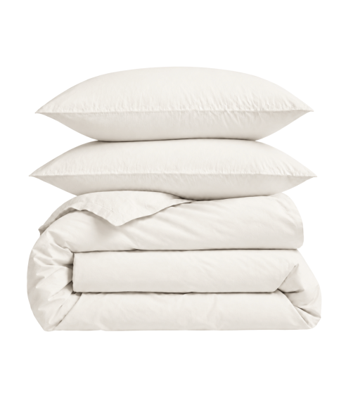 Perkal Bettwäsche „Snow White Percale“. Perkal Bettwäsche