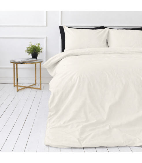 Perkal Bettwäsche „Snow White Percale“. Perkal Bettwäsche