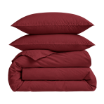 Perkal Bettwäsche „Sun-dried Tomato Percale“. Bettwäsche 150x200, 135/140x200 cm, 155x220 cm, 160x200 cm, 180x200 cm, 200x200 cm, 200x220 cm, 220x240 cm. Unifarbene bettwäsche-garnitur in sattem rot ohne muster. Perkal Bettwäsche „Sun-dried Tomato Percale“. Bettwäsche 150x200, 135/140x200 cm, 155x220 cm, 160x200 cm, 180x200 cm, 200x200 cm, 200x220 cm, 220x240 cm. Unifarbene bettwäsche-garnitur in sattem rot ohne muster.