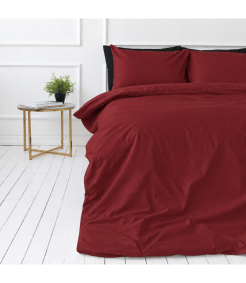 Perkal Bettwäsche „Sun-dried Tomato Percale“. Perkal Bettwäsche