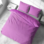 Plüsch Bettwäsche "Minky Violet". Bettwäsche 200x220, 200x220 cm. Reichhaltige violette plüschbettwäsche sorgt für ein plüschiges, komfortables erlebnis mit einem hauch von glamour.