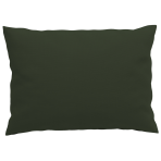 Premium-Satin-Kissenbezüge „Dark green“. Kissenbezüge 50x70