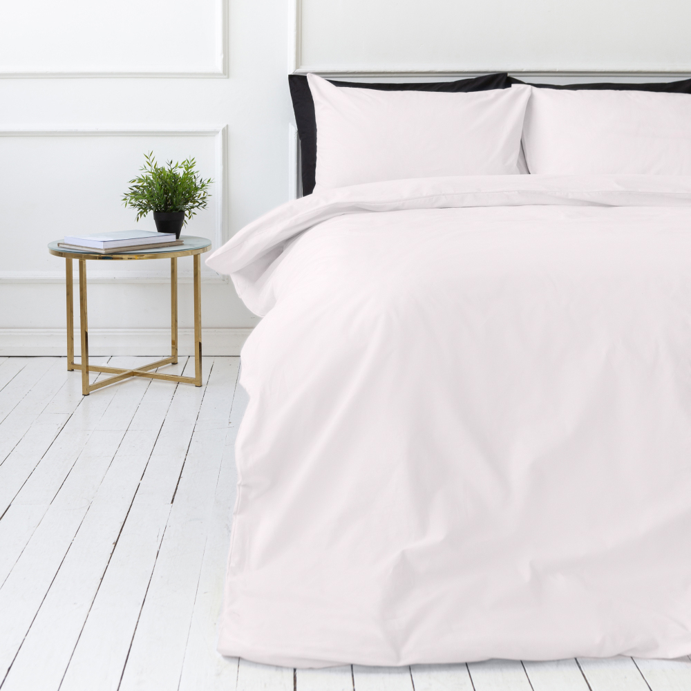 Premium satin bettwäsche set "Crystal". Bettwäsche aus Satin, 135/140x200 cm, 200x200 cm, 200x220 cm