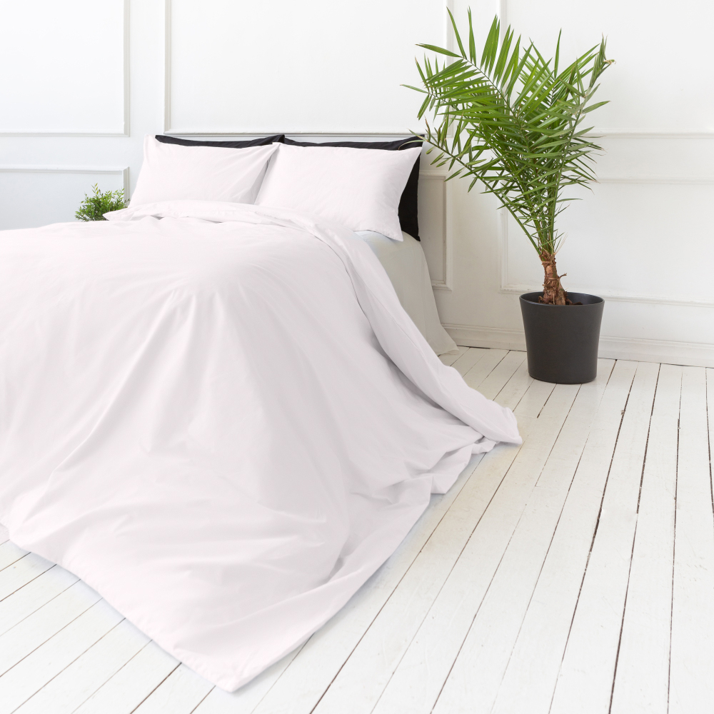 Premium satin bettwäsche set "Crystal". Bettwäsche aus Satin, 135/140x200 cm, 200x200 cm, 200x220 cm