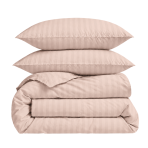 Premium satin bettwäsche set "Classic Coffee Stripe Sateen". Mako Satin Bettwäsche, 135/140x200 cm, 155x220 cm, 160x200 cm, 180x200 cm, 200x200 cm, 200x220 cm, 220x240 cm. Bettwäsche-garnitur in hellem beige mit einem hauch rosa und feinen streifen. Premium satin bettwäsche set "Classic Coffee Stripe Sateen". Mako Satin Bettwäsche, 135/140x200 cm, 155x220 cm, 160x200 cm, 180x200 cm, 200x200 cm, 200x220 cm, 220x240 cm. Bettwäsche-garnitur in hellem beige mit einem hauch rosa und feinen streifen.