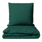 Premium satin bettwäsche set "Dark green sateen". Bettwäsche 150x200, 135/140x200 cm, 150x200 cm, 155/160x200 cm, 180x200 cm, 200x200 cm, 200x220 cm, 220x240 cm. Luxuriöses satin-bettwäsche-set in dunkelgrün.