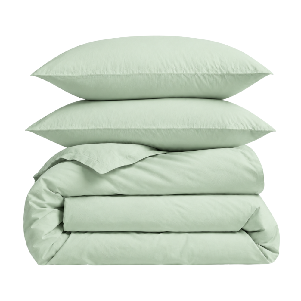 Premium satin bettwäsche set "Eucalyptus". Mako Satin Bettwäsche, 100x140 cm, 135/140x200 cm, 155x220 cm, 160x200 cm, 180x200 cm, 200x200 cm, 200x220 cm, 220x240 cm. Bettwäsche-set in hellem grün mit ruhigem, minimalistischem stil Premium satin bettwäsche set "Eucalyptus". Mako Satin Bettwäsche, 100x140 cm, 135/140x200 cm, 155x220 cm, 160x200 cm, 180x200 cm, 200x200 cm, 200x220 cm, 220x240 cm. Bettwäsche-set in hellem grün mit ruhigem, minimalistischem stil