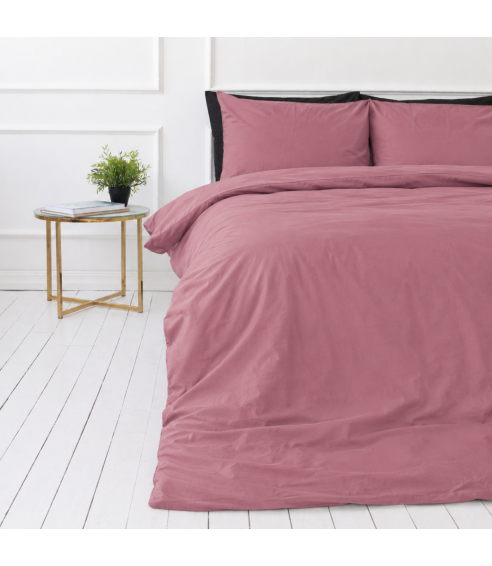 Premium satin bettwäsche set "Grape sateen". Bettwäsche aus Satin