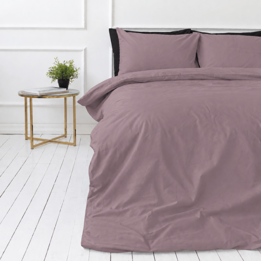 Premium satin bettwäsche set "Grape sateen". Mako Satin Bettwäsche, 135/140x200 cm, 155x220 cm, 160x200 cm, 180x200 cm, 200x200 cm, 200x220 cm, 220x240 cm. Bettwäsche in zartem mauve-rosa mit elegantem, dezentem look Premium satin bettwäsche set "Grape sateen". Mako Satin Bettwäsche, 135/140x200 cm, 155x220 cm, 160x200 cm, 180x200 cm, 200x200 cm, 200x220 cm, 220x240 cm. Bettwäsche in zartem mauve-rosa mit elegantem, dezentem look