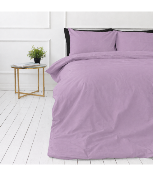 Premium satin bettwäsche set "Lilac Sateen“. Bettwäsche aus Satin