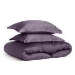Premium satin bettwäsche set "Mauve". Bettwäsche aus Satin, 135/140x200 cm, 200x200 cm, 200x220 cm, 220x240 cm