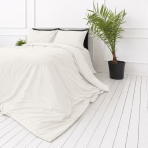 Premium satin bettwäsche set "Snow White sateen". Mako Satin Bettwäsche, 135/140x200 cm, 155x220 cm, 160x200 cm, 180x200 cm, 200x200 cm, 200x220 cm, 220x240 cm. Decken- und polsterbezüge in elfenbein. Premium satin bettwäsche set "Snow White sateen". Mako Satin Bettwäsche, 135/140x200 cm, 155x220 cm, 160x200 cm, 180x200 cm, 200x200 cm, 200x220 cm, 220x240 cm. Decken- und polsterbezüge in elfenbein.