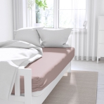 Satin Bettlaken „Dusty pink“. Bettlaken, 150x220 cm, 180x220 cm, 200x220 cm, 220x240 cm