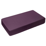 Satin Bettlaken „Plum glow“. Bettlaken, 150x220 cm, 200x220 cm, 220x260 cm. Bettlaken in pflaumenfarbe, das ihrer schlafzimmerdekoration eine mutige, luxuriöse note verleiht.
