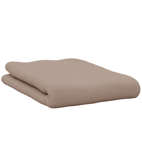 Satin Spannbettlaken „Dark ecru“. Spannbettlaken