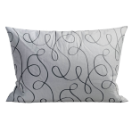 Satin Kissenbezug „Calligraphy“"