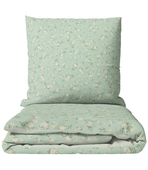 Satin bettwäsche set "Carlone". Bettwäsche aus Satin