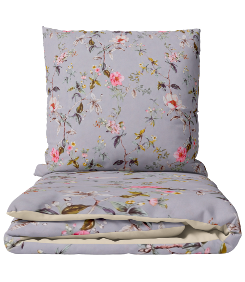Satin bettwäsche set "Daphne". Bettwäsche aus Satin