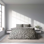 Satin bettwäsche set "Delicate". Bettwäsche aus Satin, 135/140x200 cm