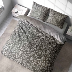 Satin bettwäsche set "Delicate". Bettwäsche aus Satin, 135/140x200 cm