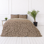 Satin bettwäsche set "Exotic Leopard". Beige Bettwäsche, 135/140x200 cm, 200x200 cm, 200x220 cm. Baumwollsatin-bettwäsche mit animal-print auf heller basis Satin bettwäsche set "Exotic Leopard". Beige Bettwäsche, 135/140x200 cm, 200x200 cm, 200x220 cm. Baumwollsatin-bettwäsche mit animal-print auf heller basis
