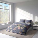 Satin bettwäsche set "Petals". Bettwäsche aus Satin, 135/140x200 cm, 200x200 cm, 200x220 cm