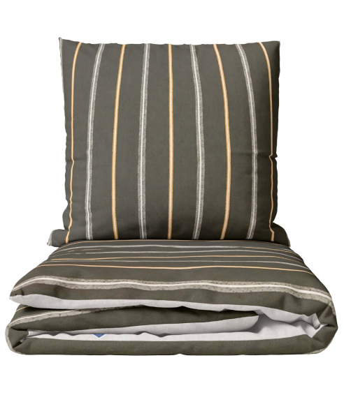 Satin bettwäsche set "Tones". Bettwäsche aus Satin