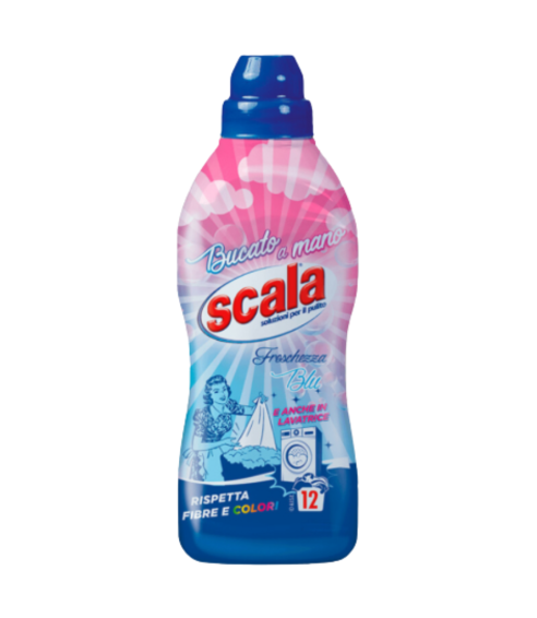 Flüssigwaschmittel "Scala delicate liquid laundry detergent". Reinigungsmittel