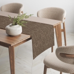 Tischläufer „Green Baroque table runner“ 1 Stk.. Tischläufer, 40x140 cm, 40x200 cm
