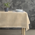 Leinen Tischdecke „Linen Natural“. Tischdecke aus Leinen, 140x140 cm, 140x240 cm, 140x300 cm