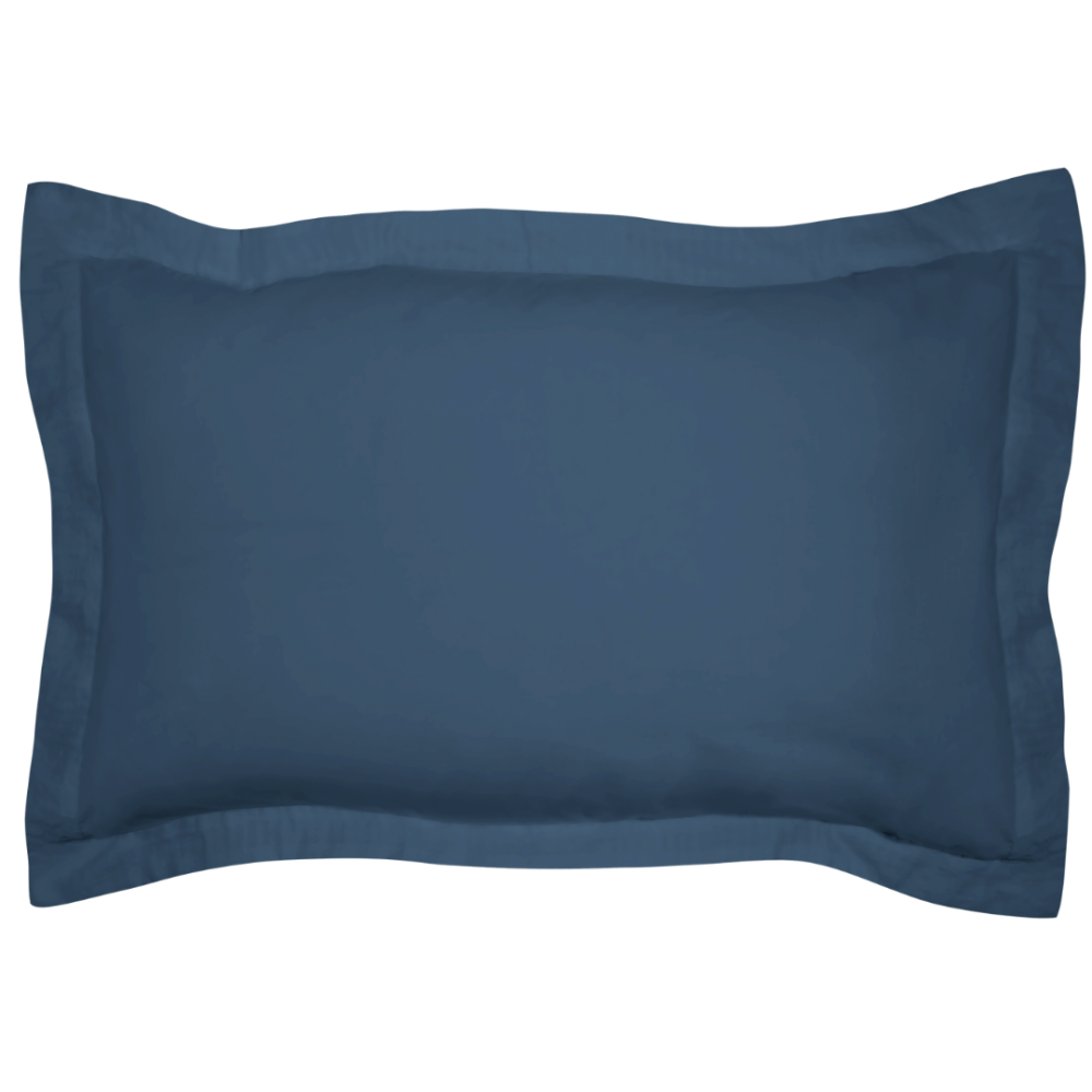 Tencel Kissenbezug „Blue“. Seidenkissenbezug
