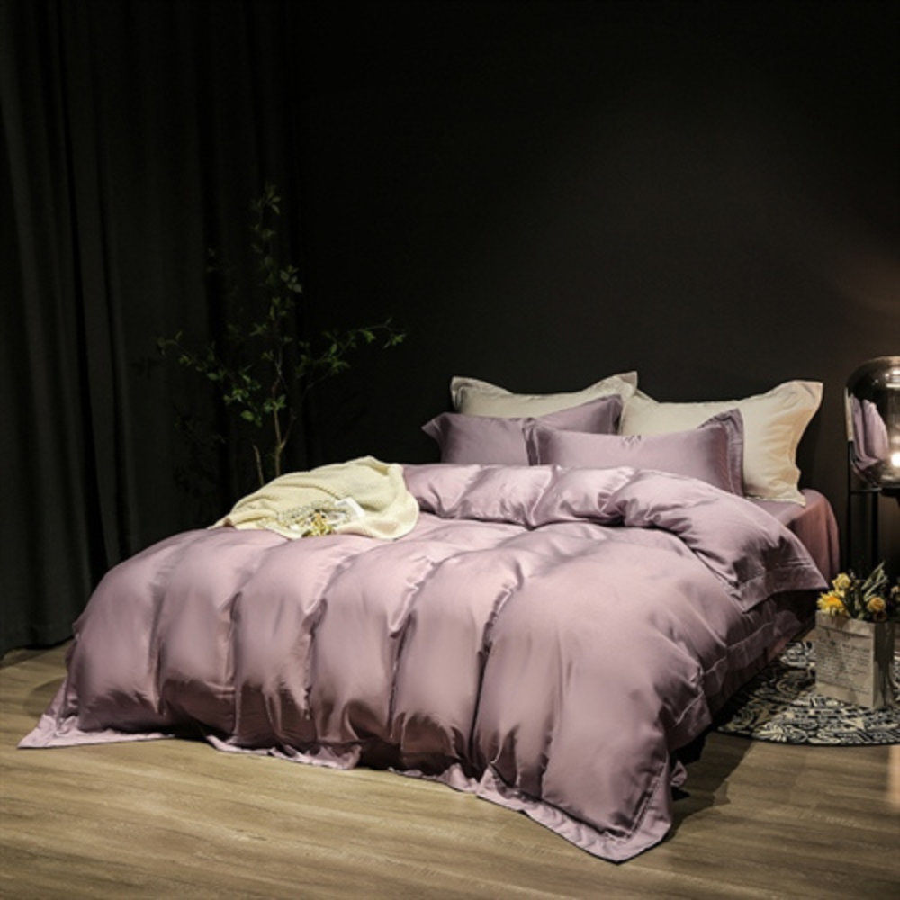 Lyocell bettwäsche "Violette". Lyocell Bettwäsche, 200x230 cm