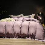 Lyocell bettwäsche "Violette". Lyocell Bettwäsche, 200x230 cm