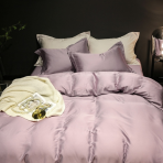 Lyocell bettwäsche "Violette". Lyocell Bettwäsche, 200x230 cm