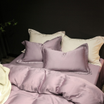 Lyocell bettwäsche "Violette". Lyocell Bettwäsche, 200x230 cm