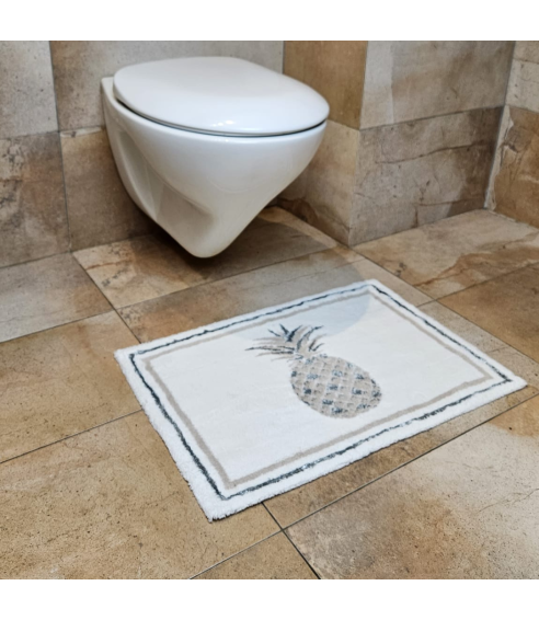 Toilettenmatte „Whitepine“. Badteppich