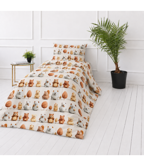 Kinderbettwäsche set "Besties". Kinderbettwäsche
