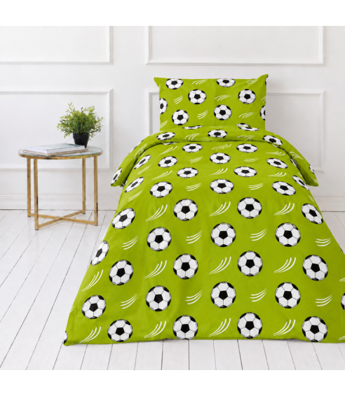 Kinderbettwäsche set "Football Frenzy". Babybettwäsche