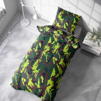 Bettwäsche set "Camouflage". Kinderbettwäsche, 135/140x200 cm, 155/160x200 cm