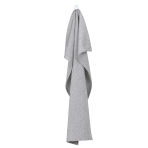 Küchentücher „Fog Kitchen Towel“. Geschirrtücher. Hellgraues einfärbiges geschirrtuch mit feiner struktur