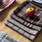 Küchentücher „Fog Kitchen Towel“. Geschirrtücher. Graues geschirrtuch mit schlichtem einfärbigem design