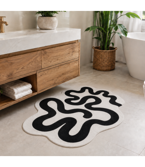 Badematte „Orbit mat“. Badteppich