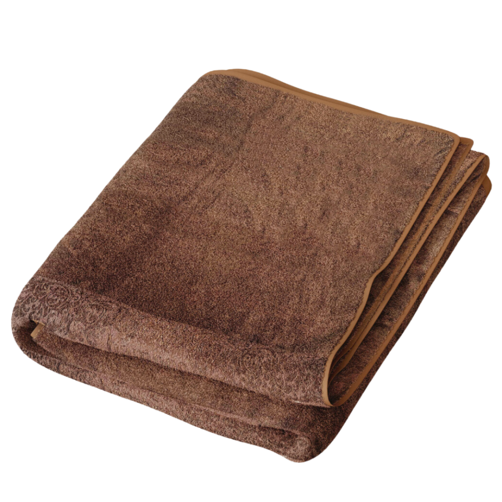 Badetuch „Bamboo Brown“. Badetücher, 50x100 cm, 70x140 cm