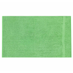 Badetuch „Green Economic Towel“. Badetücher, 60x35 cm, 100x45 cm. Texturiertes grünes handtuch ohne auffällige muster