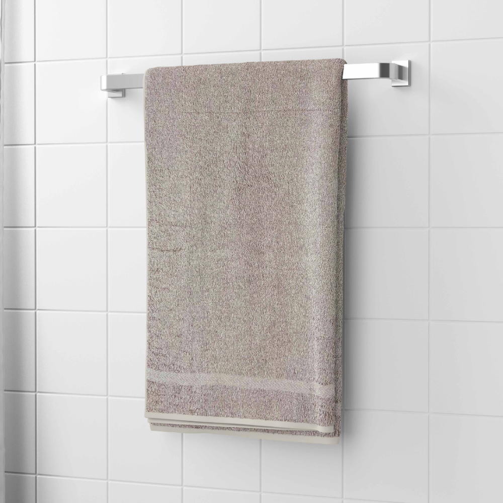 Badetuch „Grey Economic Towel“. Badetücher, 60x35 cm, 100x45 cm