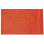 Badetuch „Orange Economic Towel“. Badetücher, 60x35 cm, 100x45 cm. Leuchtend oranges handtuch im minimalistischen stil.