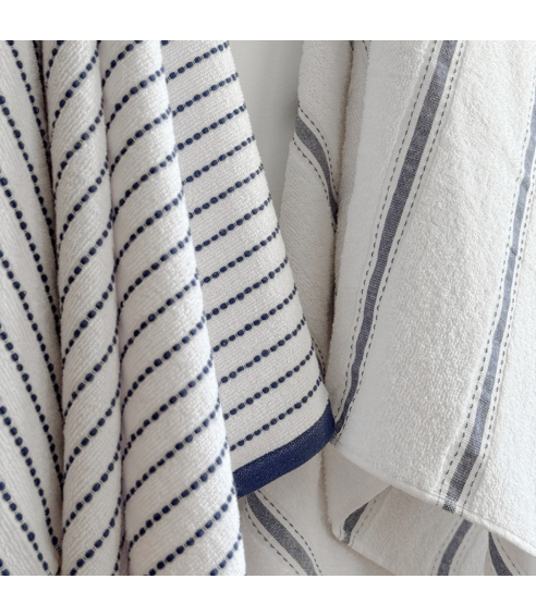Badetuch „Pebble Stripe“